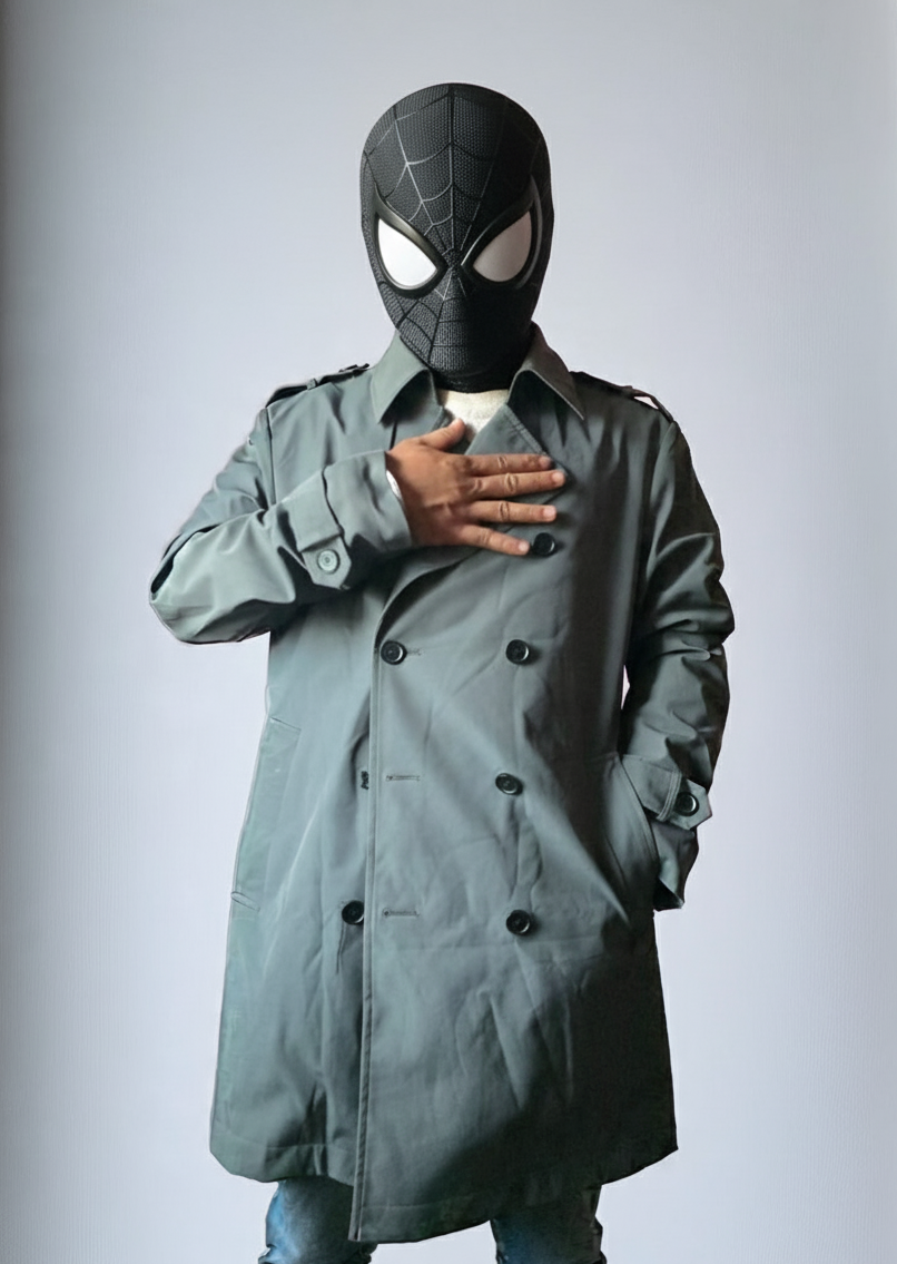 PREMIUM GREY ITALIAN LONG COAT