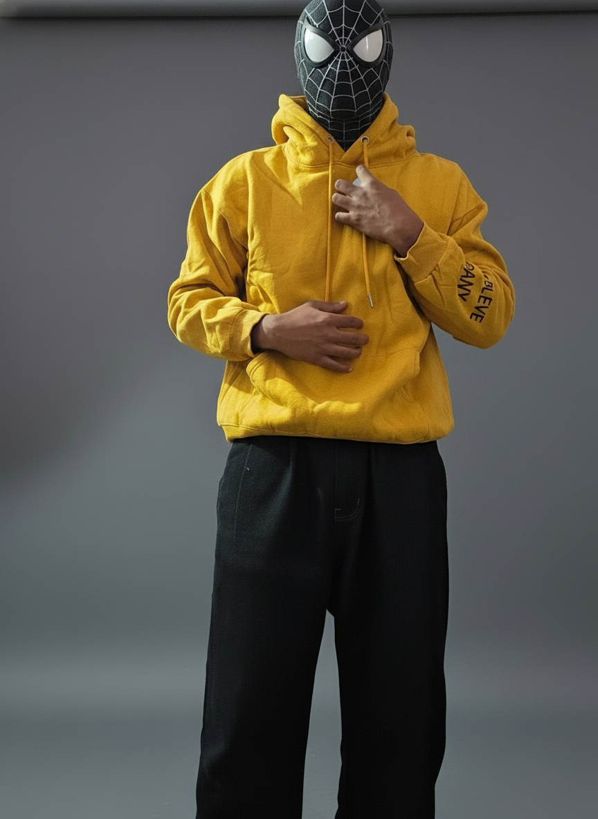 SOLID YELLOW HODDIE
