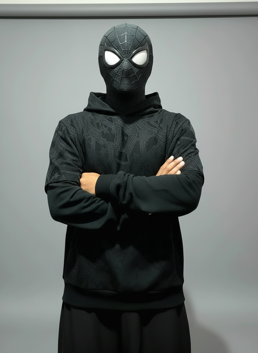 PREMIUM BLACK  HOODIE