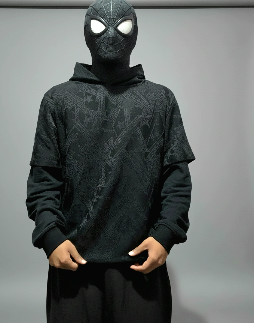 PREMIUM BLACK  HOODIE