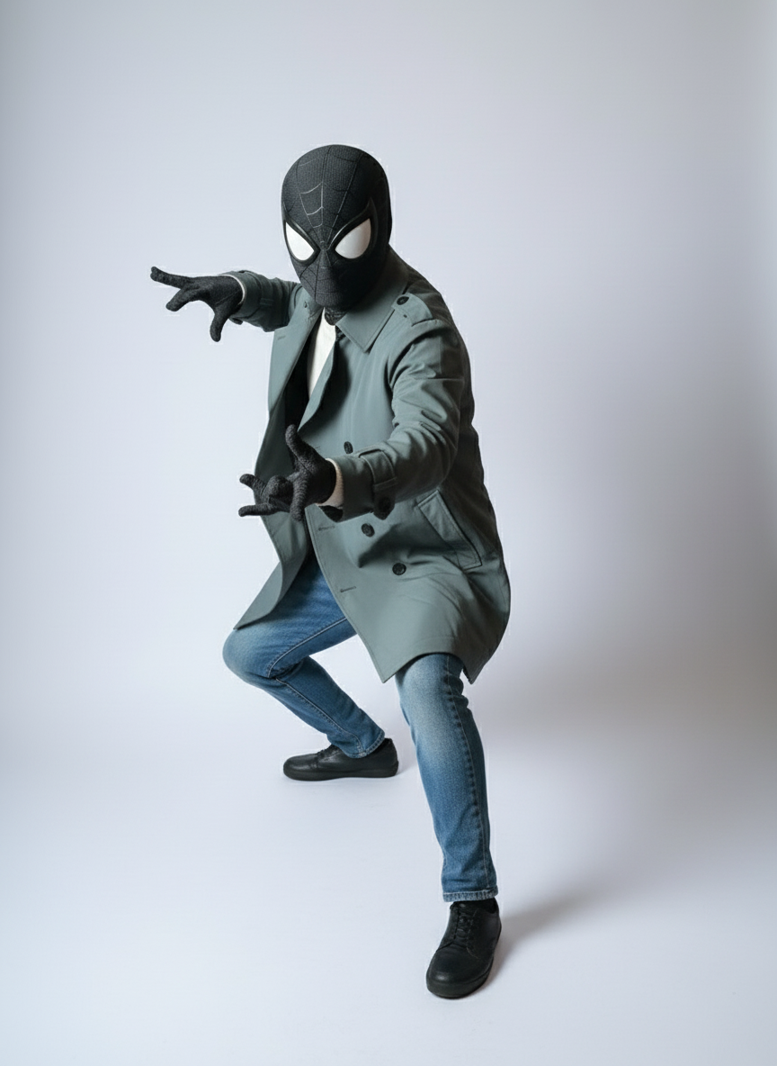 PREMIUM GREY ITALIAN LONG COAT